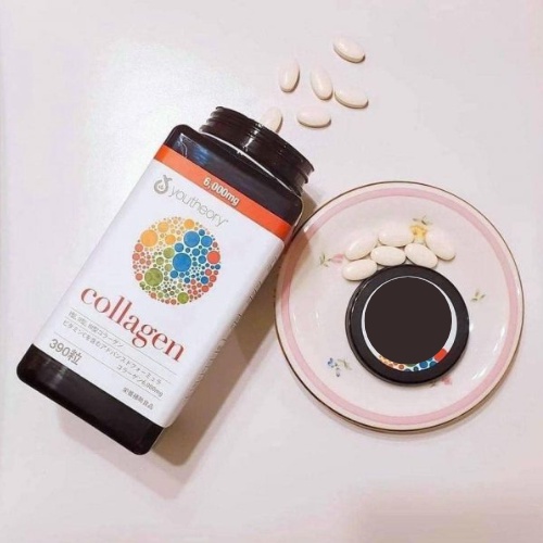Viên uống bổ sung collagen youtheory+ biotin mỹ  chính hãng 390 Viên