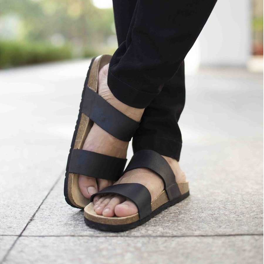 Giày dép đế trấu quai ngang nam nữ Detaunisex phong cách thời trang Birken cực xinh - DETA24