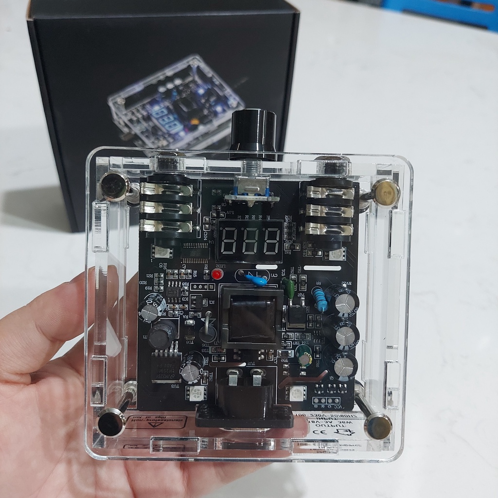 Nguồn Ổn Áp Cho Máy Pen Phun Xăm, Máy KTS, Nguồn Ổn Áp Trong Suốt Chính Hãng