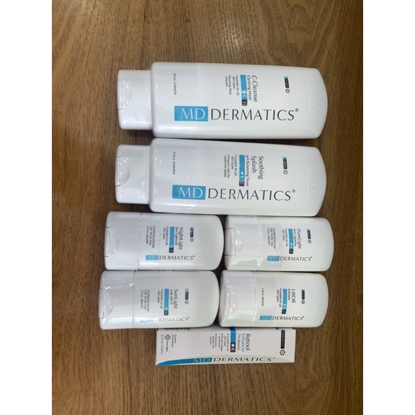 Bộ tái tạo Md Dermatics có retinol