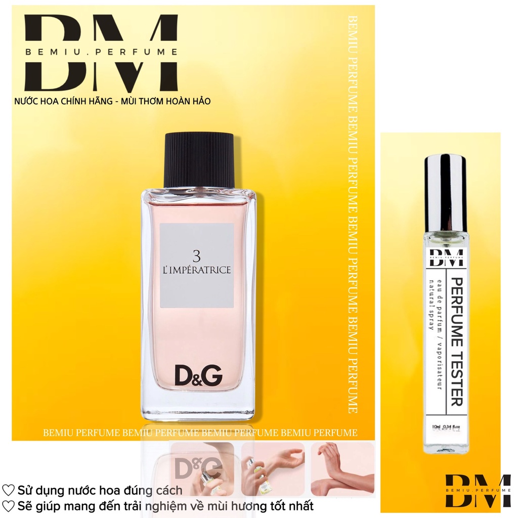 Nước hoa D&G Anthology L'Imperatrice 3 𝗕𝗲𝗺𝗶𝘂𝘀𝘁𝗼𝗿𝗲𝗽𝗲𝗿𝗳𝘂𝗺𝗲