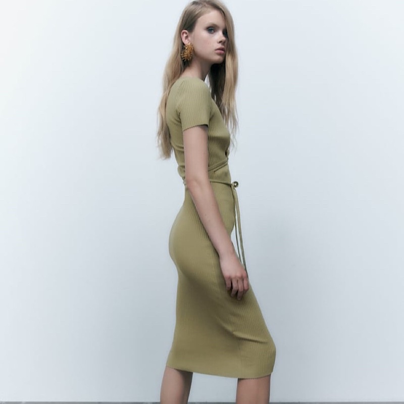 Váy Midi Zara Authentic S