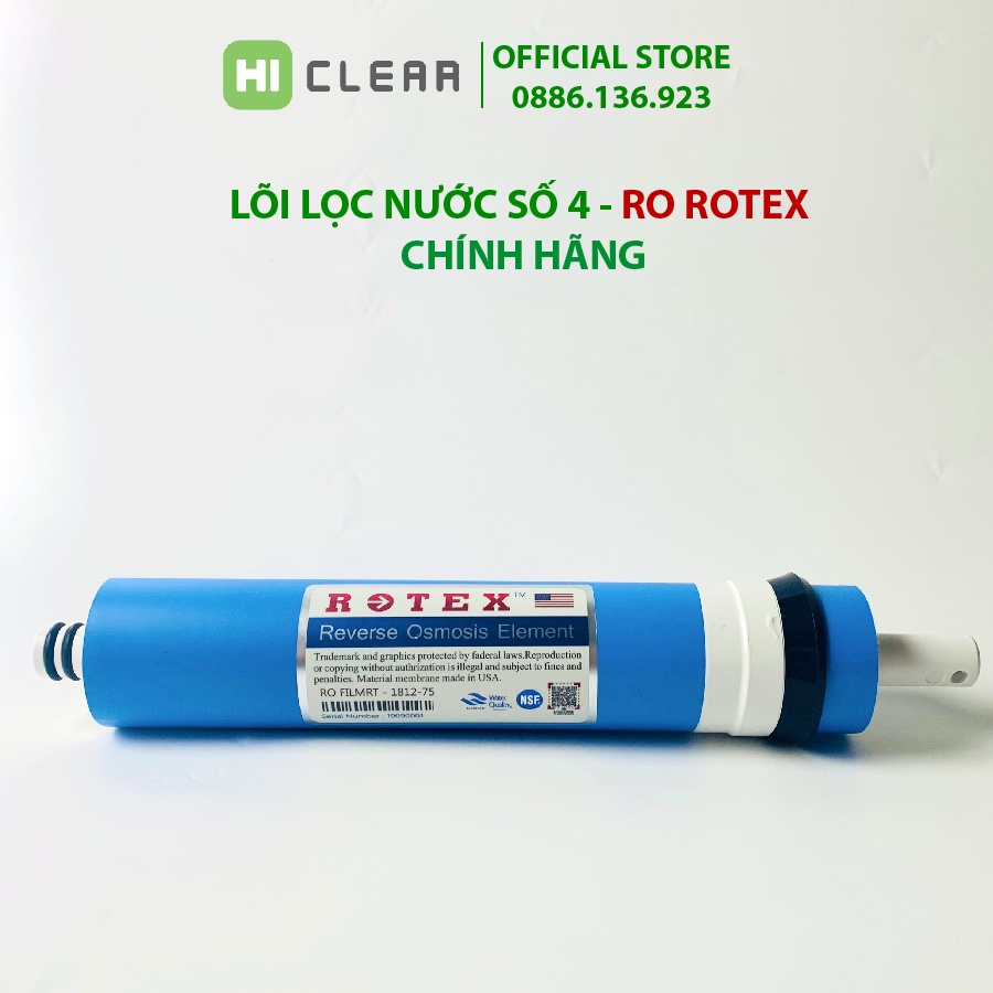 Lõi lọc nước AQUA ROTEX nhập khẩu mỹ lọc sạch nước uống trực tiếp Lõi lọc