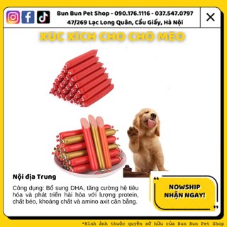Xúc xích dành riêng cho chó mèo 10 cây