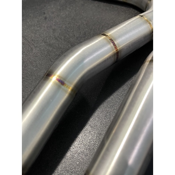 Cổ bô inox 304 mối hàn TiTan size 27 gắn bô zin chuẩn fom đẹp dành cho xe wave/dream/cup...