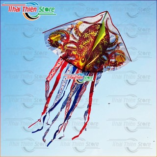 Diều Bạch Tuột Đại 10 Đuôi Phi Long