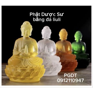 Tượng Phật Dược Sư Lưu Ly cỡ bé 13cm