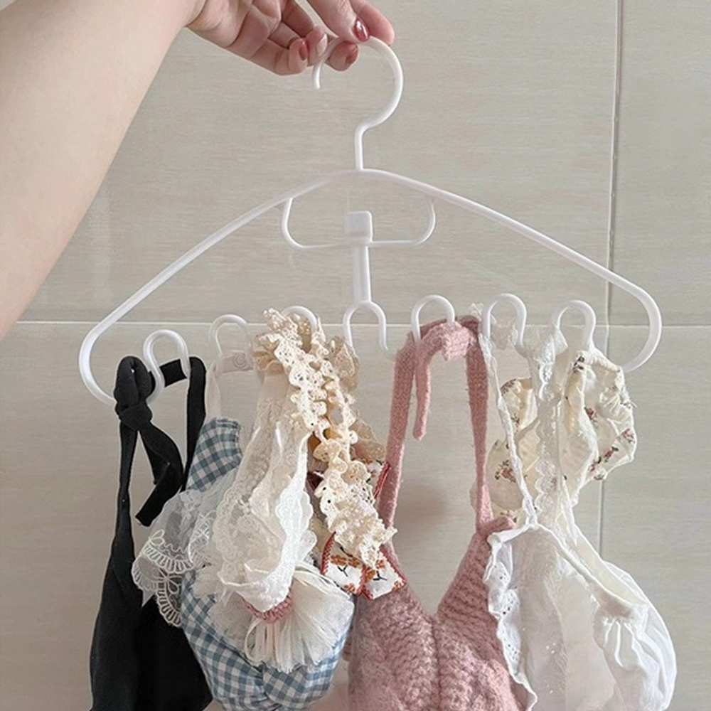 Móc Treo Đồ Lót SS6 Hình Sóng - Treo Quần Áo - Áo Lót - Áo 2 Dây - Dây Lưng Chống Trượt Đa Chức Năng