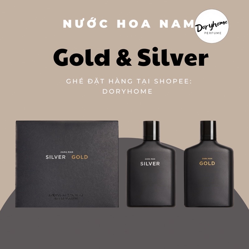 Nước hoa nam ZARA GOLD & SILVER