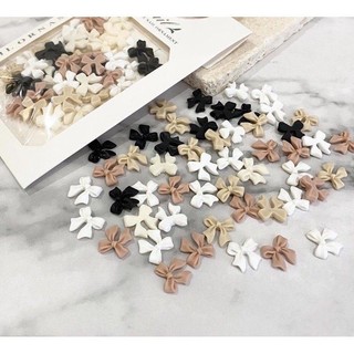 Charm nơ, charm nail đính móng charm nơ mix màu