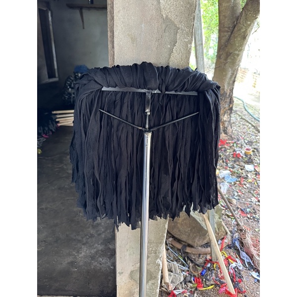 cây lau nhà vải mùng cán inox loại trung