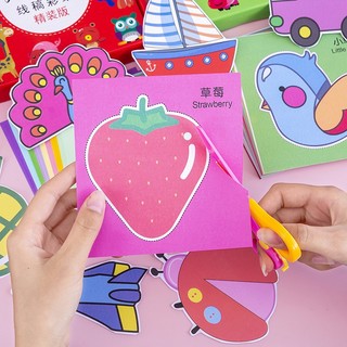 Bộ Kéo cắt hình thủ công cho bé