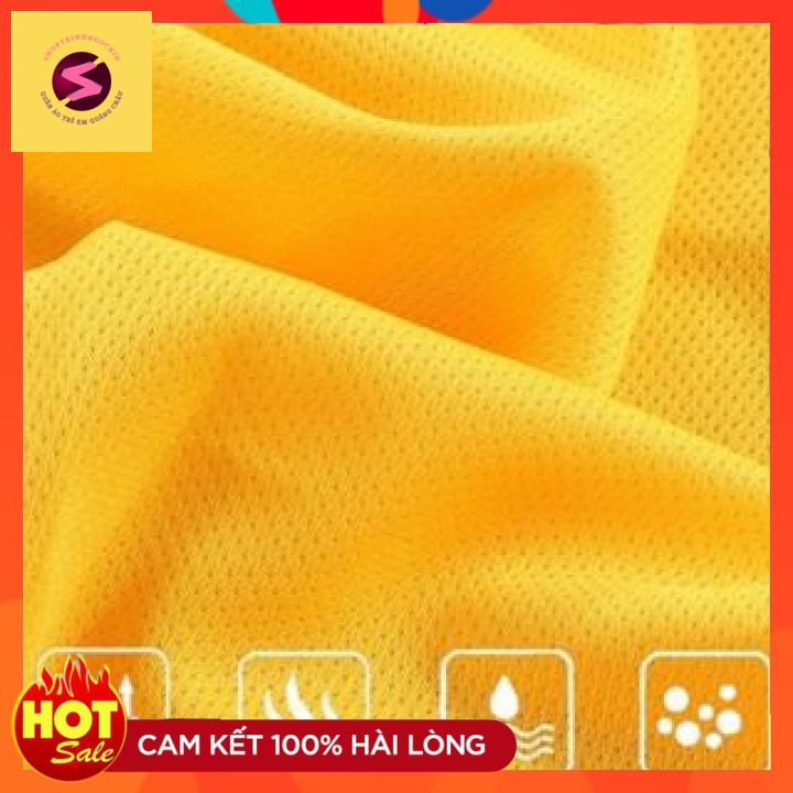 Bộ thể thao thông hơi quảng châu có túi quần bé trai bé gái siêu thoáng mát từ 9 tới 45kg