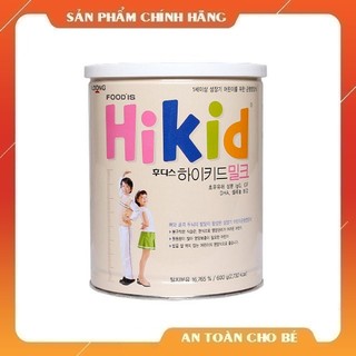 Sữa hikid vị vani 600g