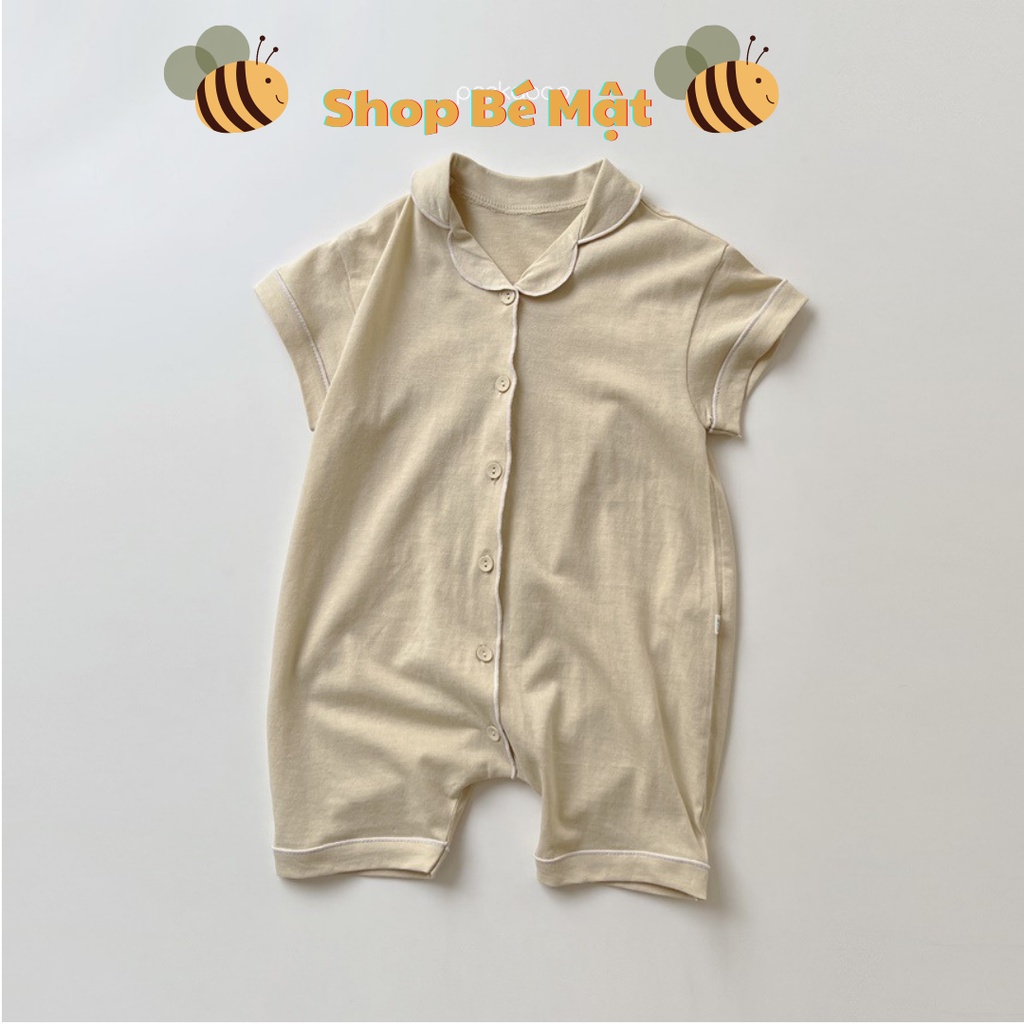 Bộ ngủ mặc nhà liền quần pyjama Peekaboo cho bé trai và bé gái 80-120cm mặc mùa hè 2023 MM3123
