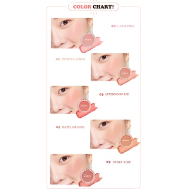 Má Hồng PERIPERA Pure Blushed Sunshine Cheek 4.2g