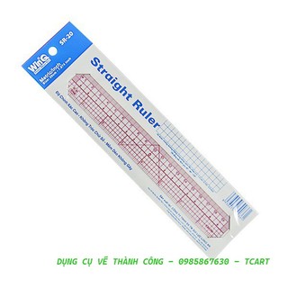 Thước lưới - thước dẻo vẽ kỹ thuật 50cm winq t-50