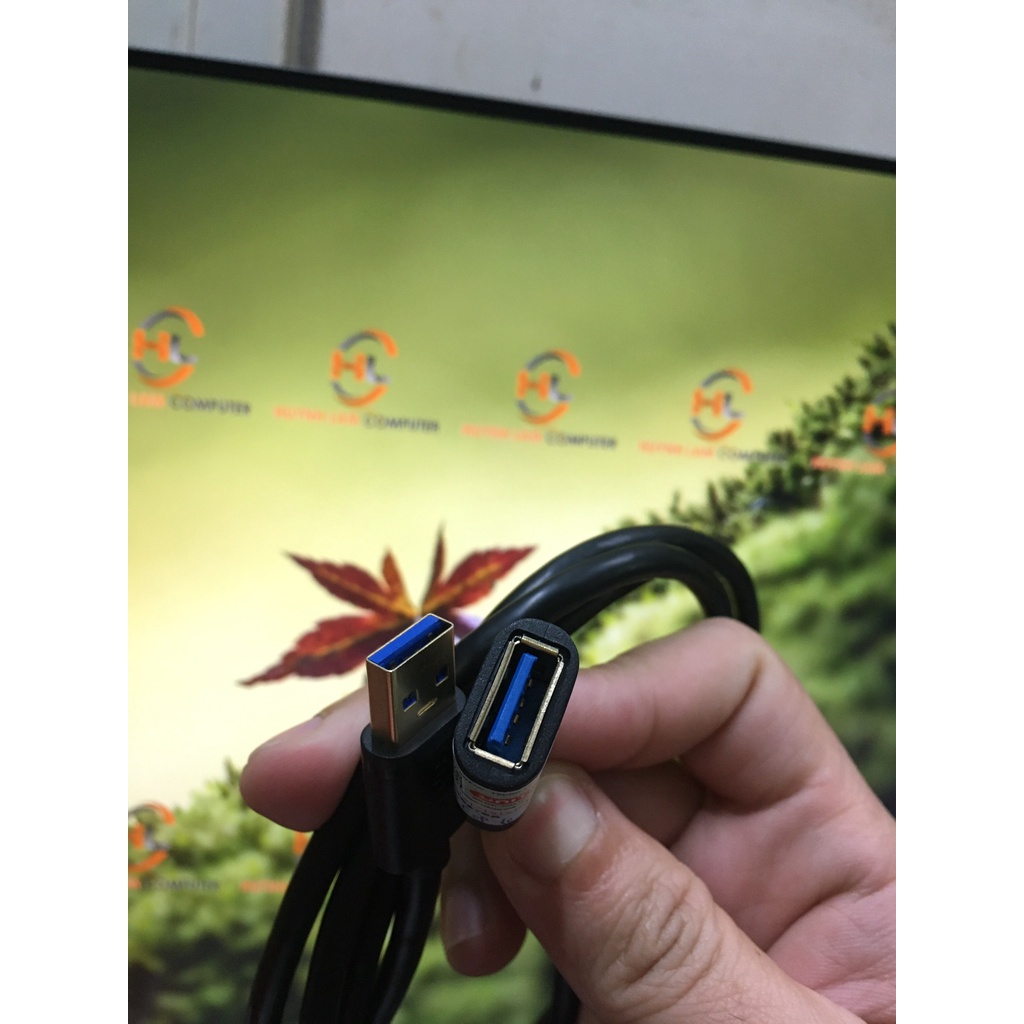 Cáp nối dài USB 1.5m Unitek Y-C458 GBK chuẩn 3.0 - Hàng chính hãng