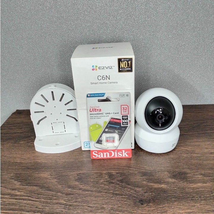 Camera Wifi IP Trong Nhà Ezviz CS-CV246 C6N Full HD 1080P - Camera C6N  Đàm Thoại Loa 2 Chiều