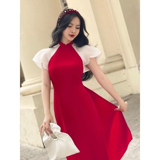 Rập giấy thiết kế, rập giấy áo dài nữ tay hoa mai cách điệu, rập giấy A0 cắt sẵn