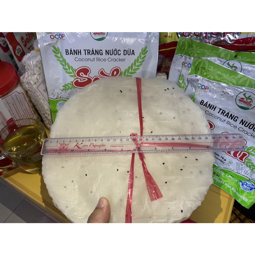 -Bánh Tráng nhúng nước tròn, bánh nướng cháo. size 27-28cm