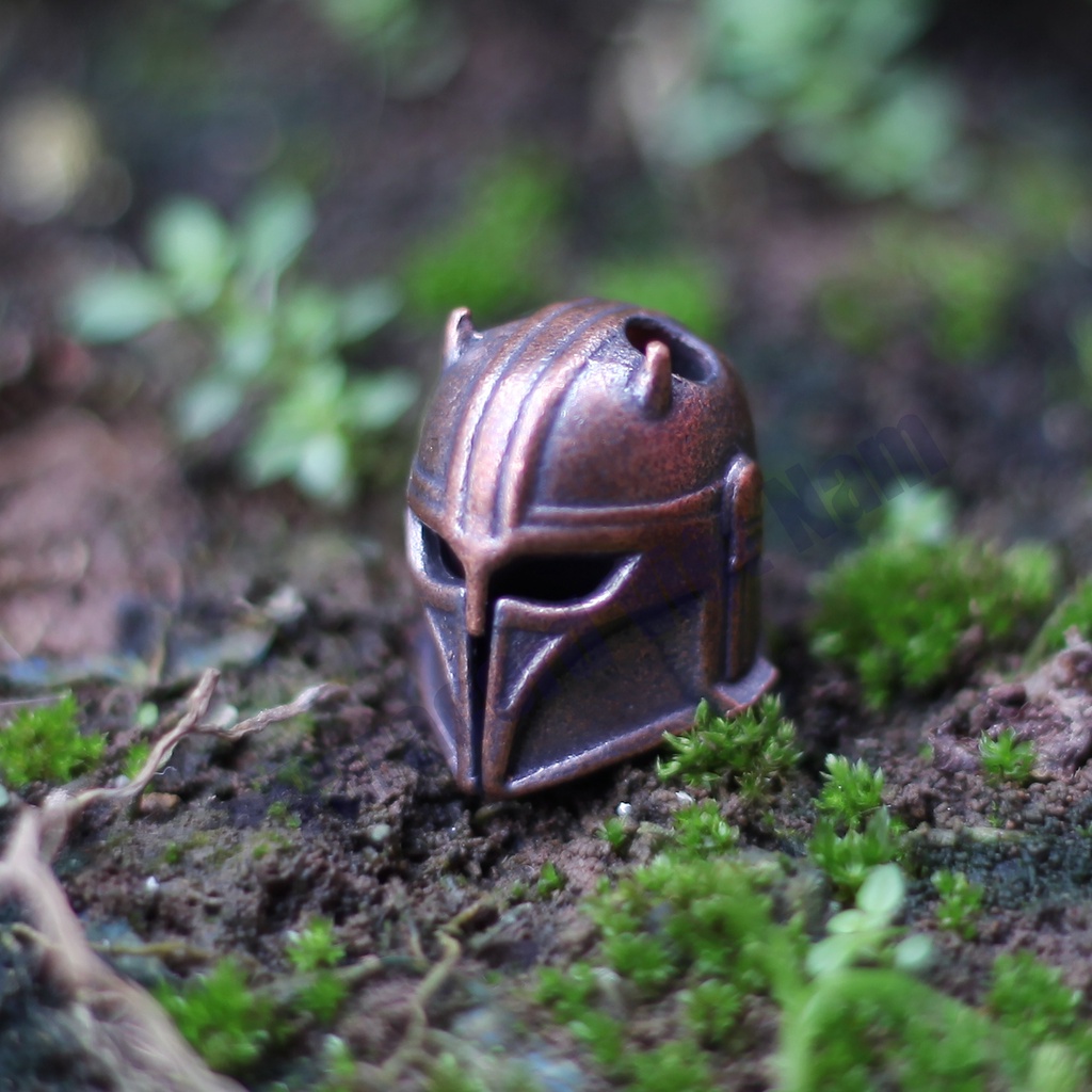 HẠT BEAD MANDALORIAN Chiến Binh Cổ Đại bằng đồng