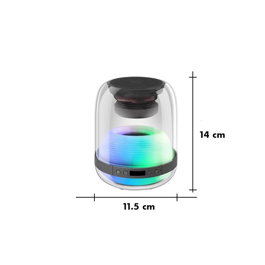 Loa Bluetooth Đèn Led L30 Âm Bass Siêu Ấm - Led RGB Nhiều Chế Độ - Chính Hãng HD DESIGN