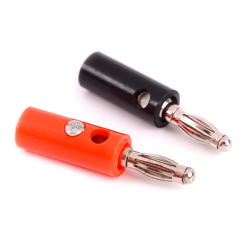 Set Kẹp Cá Sấu 55mm Kèm Jack Cắm Bắp Chuối 40mm Cách Điện Với Tay Cầm Nhựa Chuyên Dụng Cho Dây Dò Thử Điện