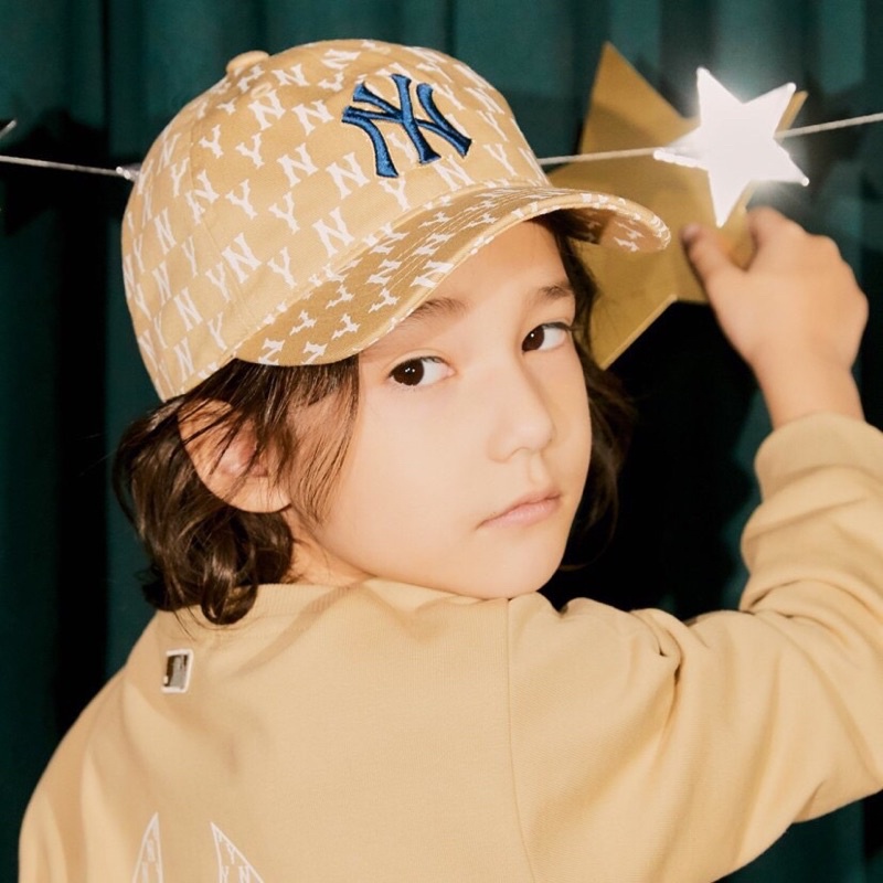 Mũ lưỡi trai MLB dành cho b trai và bé gái có 4 màu