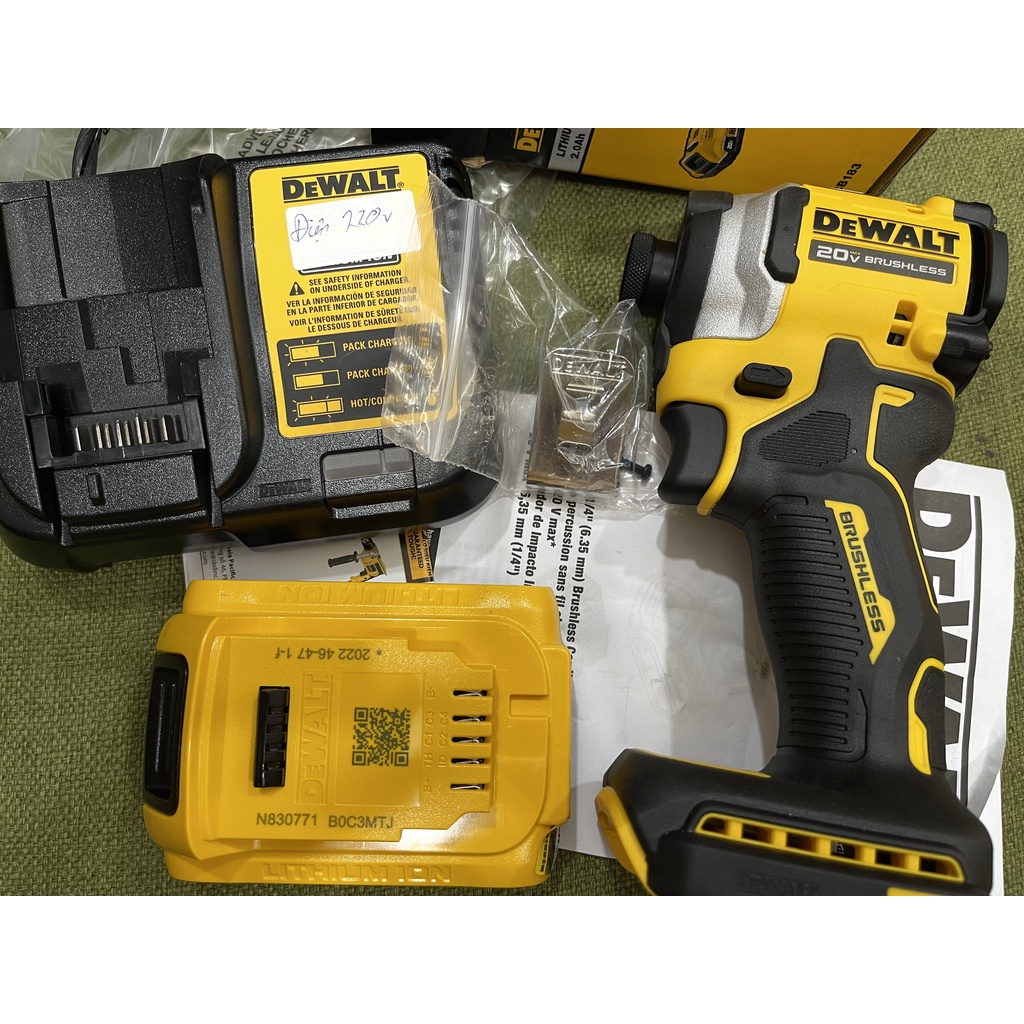Combo Máy vặn vít Dewalt DCF850 Mexico