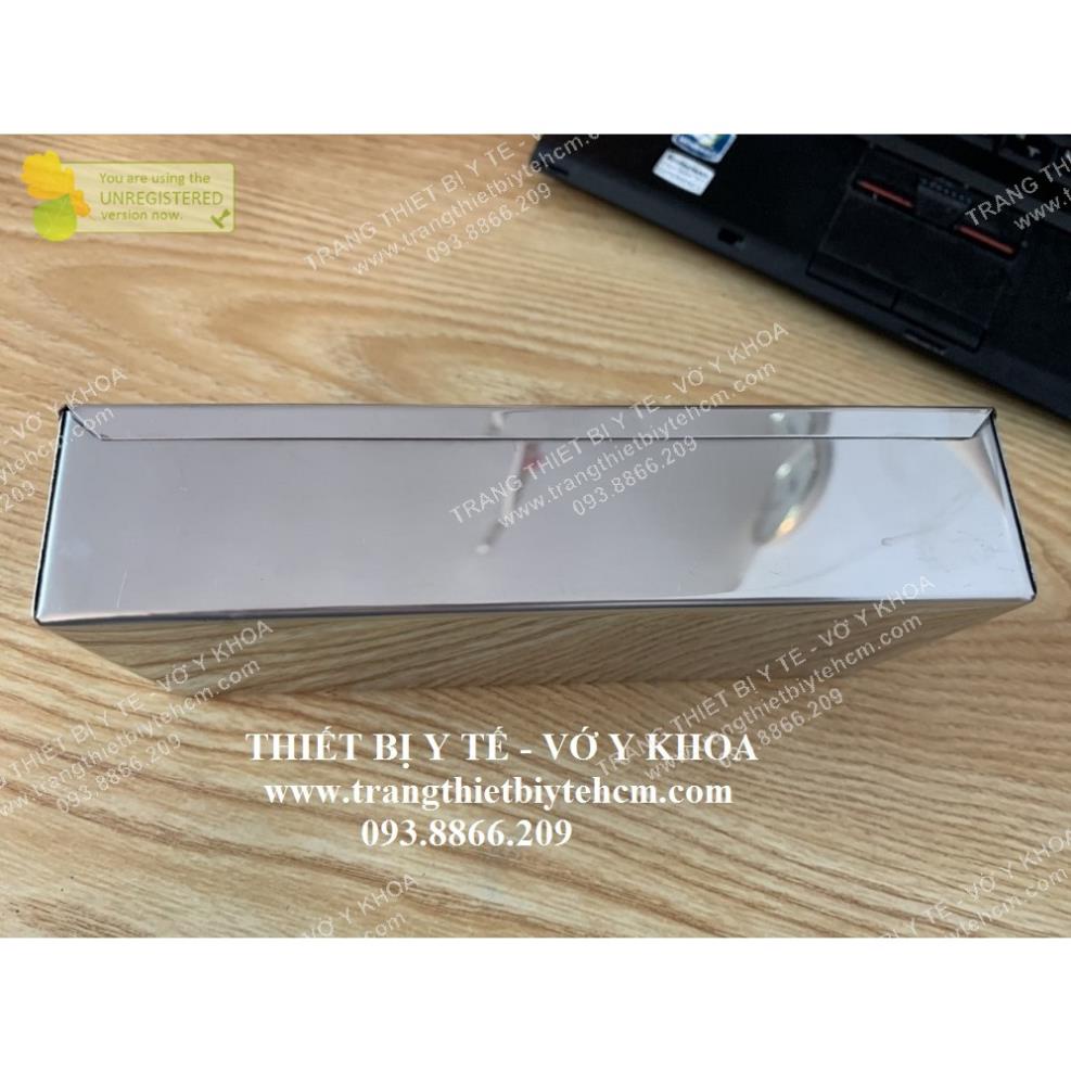 Hộp chữ nhật inox y tế các kích cỡ