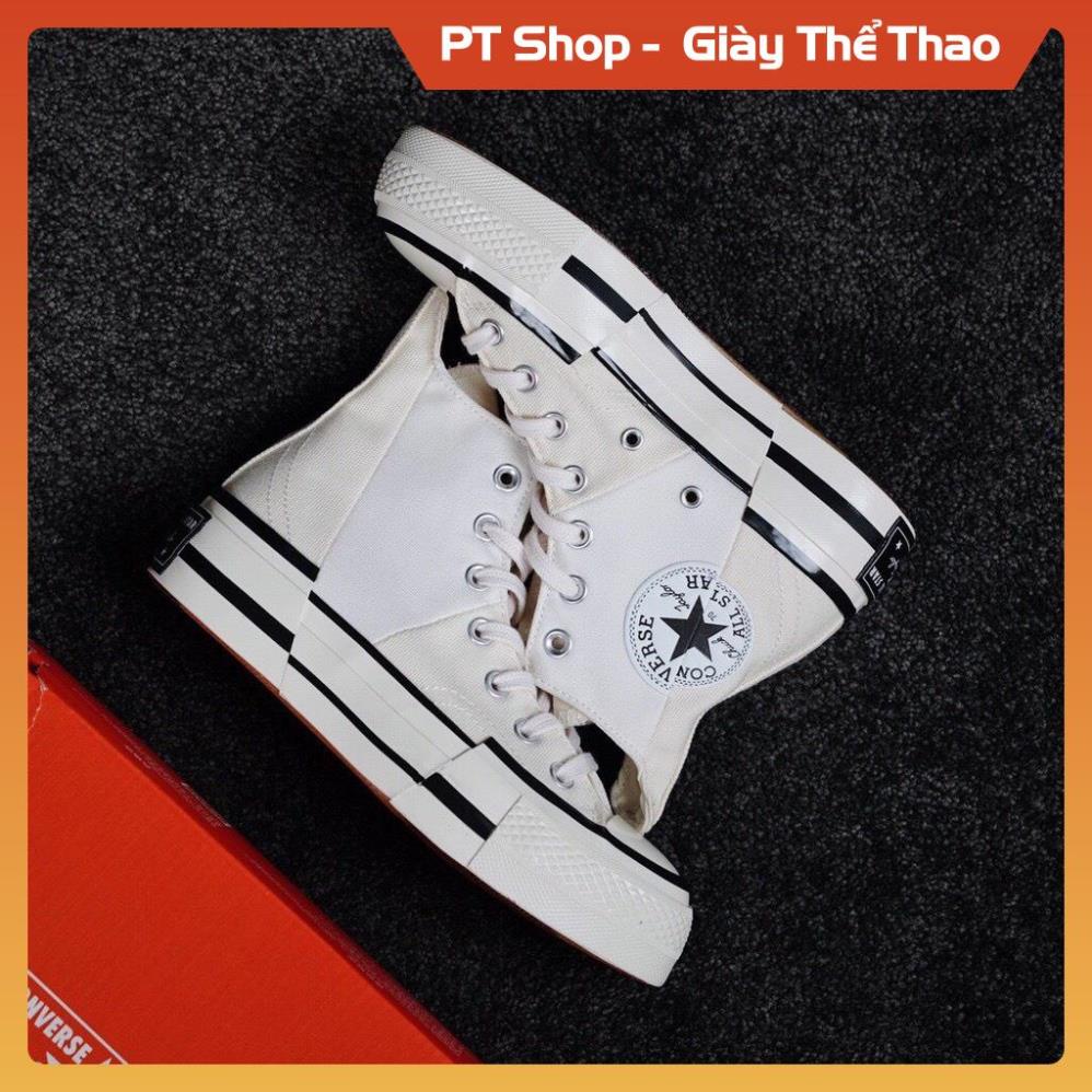 Giày Thể Thao Nam Nữ Converse 1970s Plus A00916c Trắng Đen Cổ Cao , Giày Sneaker Converse Vải Canvas Hàng SC PT Shop