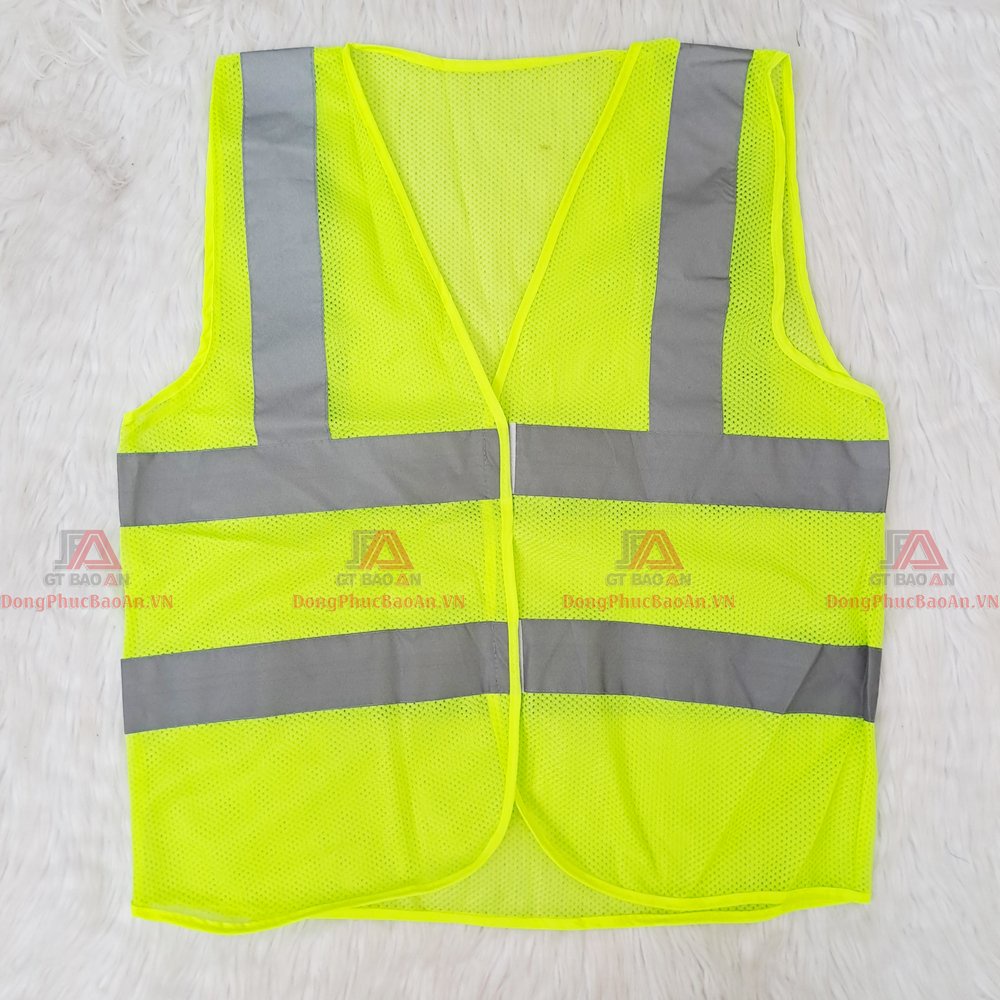 Áo Lưới Phản Quang 3M Nhiều Màu - Áo Lưới Gile Chuyên Sử Dụng Cho Công Nhân, Kỹ Sư, Dân Đi Phượt Các Loại