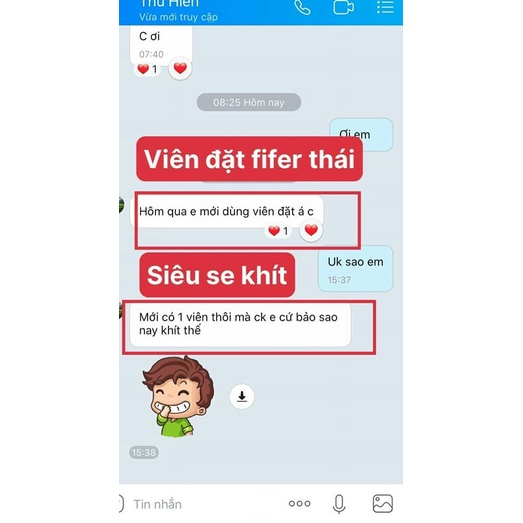 VĐ Vitamin body finfer mafinze serum của thái vị bạc hà