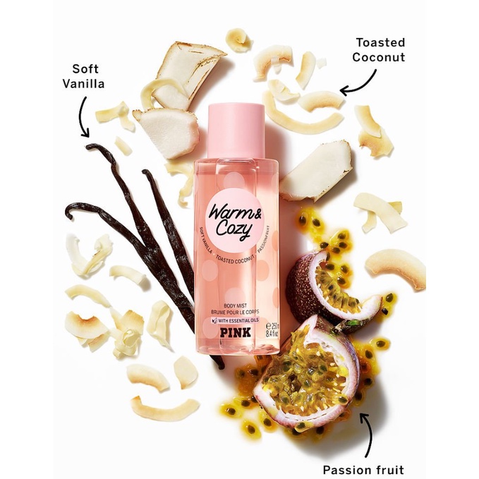 ✨ Xịt thơm Body Mist 𝐕𝐢𝐜𝐭𝐨𝐫𝐢𝐚'𝐬 𝐒𝐞𝐜𝐫𝐞𝐭 𝐖𝐚𝐫𝐦 𝐀𝐧𝐝 𝐂𝐨𝐳𝐲