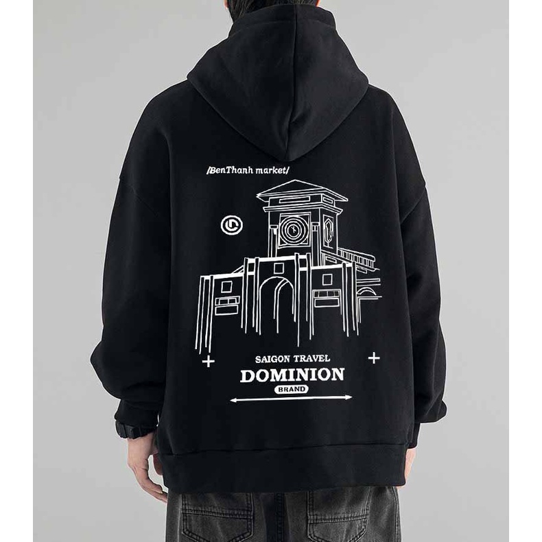 [FREESHIP] Áo Khoác HOODIE Nam Nữ CHỢ BẾN THÀNH Chất Vải Dày Dặn 2024