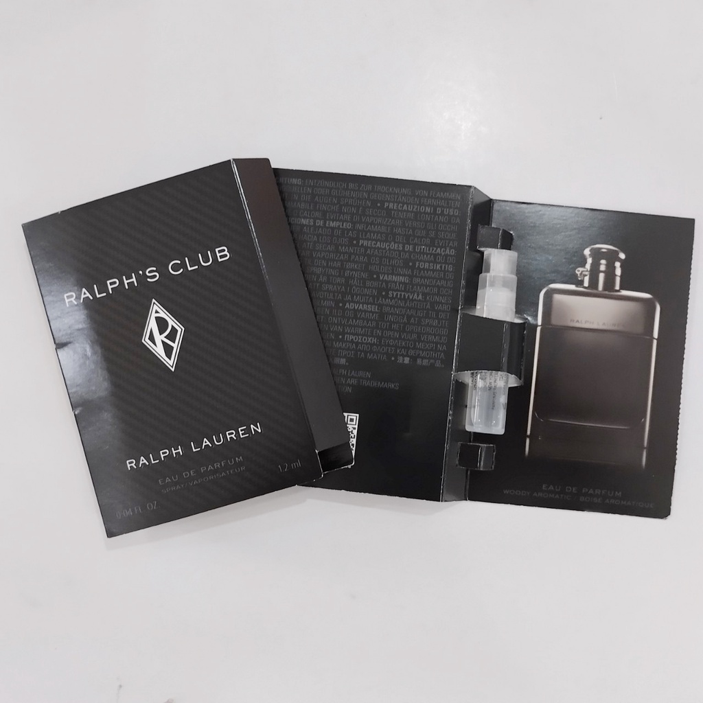Vial Nước hoa chính hãng Ralph's Club Ralph Lauren EDP