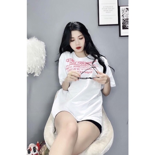 Áo Phông Chữ Hồng Phong Cách Đơn Giản Chất Mát Mẻ, Áo Thun In Sắc Nét