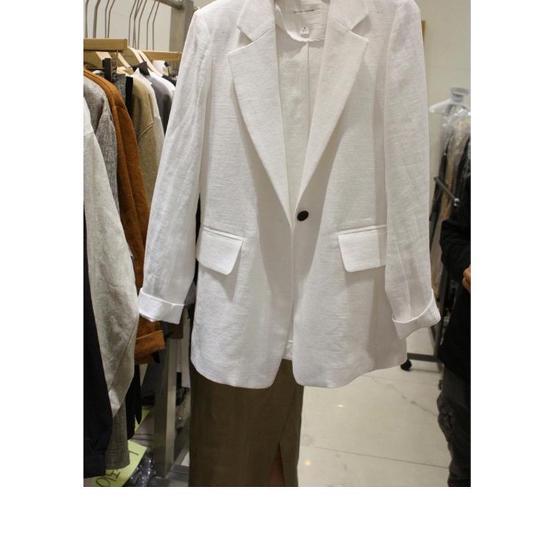 Áo Khoác Cotton linen Mỏng Thời Trang Xuân Hè 2023 Mới Cho Nữ