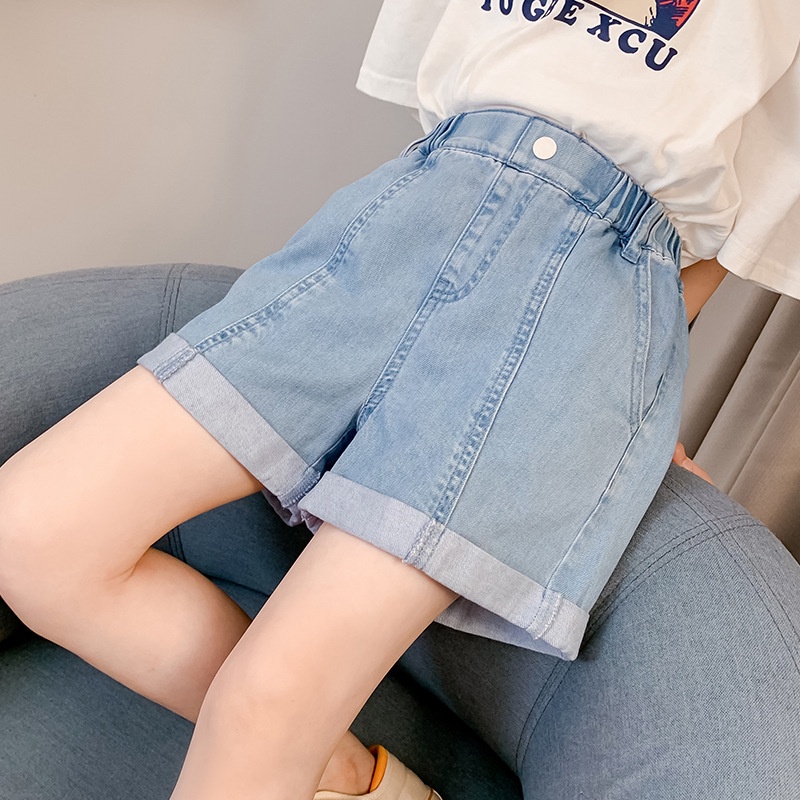 Quần short jean bé gái size đại 26 đến 46kg M050
