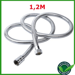 Dây cấp nước vòi hoa sen , vòi xịt 1,2m chất liệu Inox