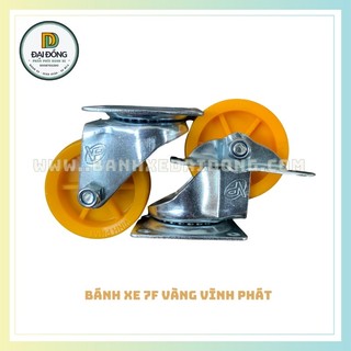 Bánh xe đẩy 7f vàng vĩnh phát