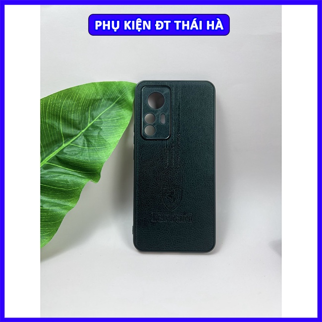 Ốp lưng Xiaomi Redmi K50 Ultra (Ferrari, Da Lộn) - PK Điện Thoại Thái Hà