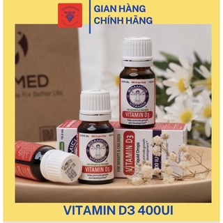 Bioamicus Vitamin D3 400iu/giot 10ml