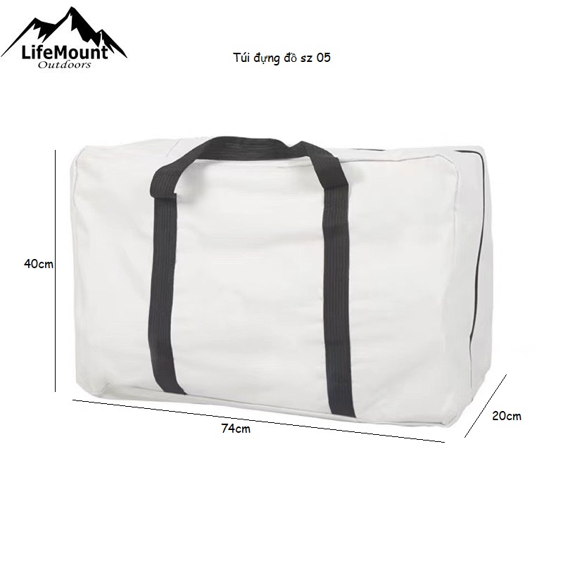 Túi đựng đồ camping, du lịch, dã ngoại, vải oxford chống thấm.