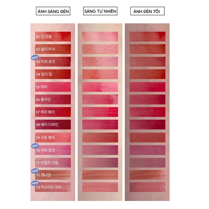 Son Bóng ROMAND Dewyful Water Tint 5g