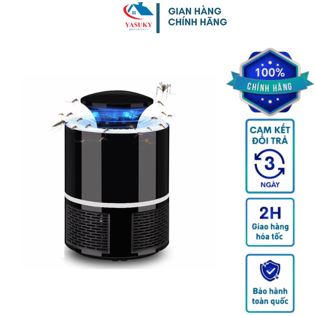 Đèn bắt muỗi Yasuky - Đèn diệt muỗi thông minh hàng cao cấp chính hãng an toàn cho gia đình
