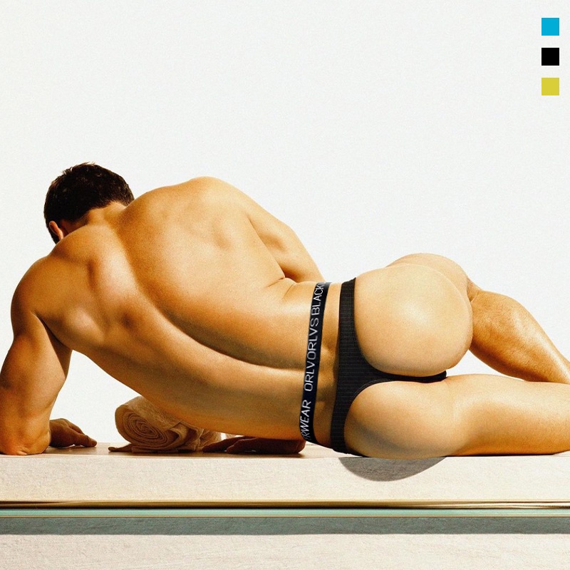 0850 Quần Lót Nam Sexy Cotton Thấp eo Jockstrap G-String Thongs Thoáng khí Nhanh khô Gay Bikini Quần lót