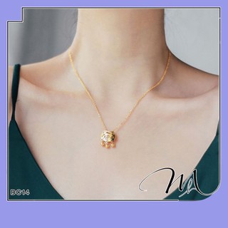Dây chuyền nữ Titan không gỉ khóa trường mệnh may mắn - Măng’s House DC14