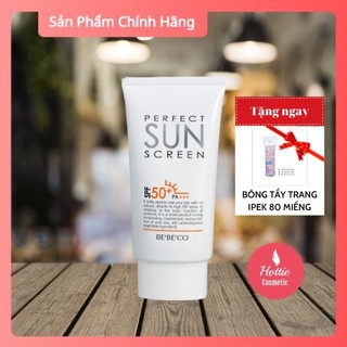 [TẶNG BÔNG TẨY TRANG IPEK 80 MIẾNG] Kem chống nắng BEBECO PERFECT SUN SCREEN SPF 50/PA+++